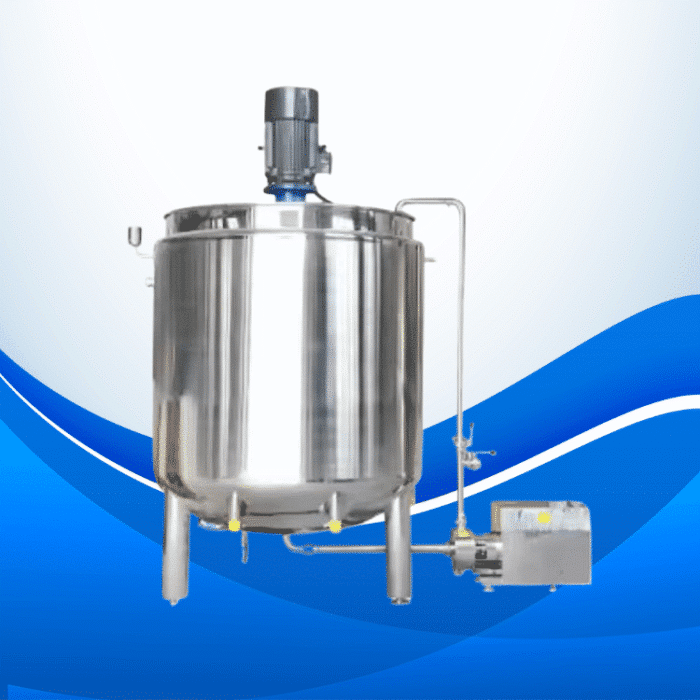 Δοχείο ανάμιξης ψύξης από ανοξείδωτο χάλυβα 500L - Εικόνα 4