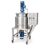 1000L SUS316L Emulsion Mixing Tank with Steam Jacket and ABB Motor - Image 6