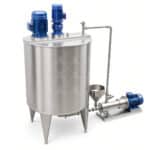 1000L Jacketed Melting Tank for Chocolate, Fat, Wax, and Yogurt - Image 5