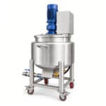 1000L Soap and Detergent Mixing Tank with Agitator and Heater - Image 3