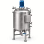 1000L Soap and Detergent Mixing Tank with Agitator and Heater - Image 5