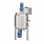 1000L Soap and Detergent Mixing Tank with Agitator and Heater - Image 6