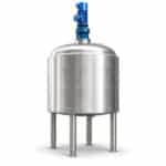 Mixer omogeneizzatore riscaldato a vapore da 1000L per sapone alimentare