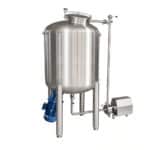 1000L Liquid Soap Mixing Tank for Shampoo Dish Soap Production - Image 5