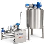 1000 Gallon Jacketed Mixing Tank with Dual Agitators and High Shear Disperser - Image 5