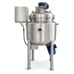 Bồn trộn thép không gỉ 1000L có máy khuấy và kiểm soát nhiệt độ - Ảnh 4