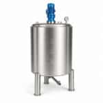 Réservoir de mélange électrique chauffé de 100L avec agitateur pour savon liquide