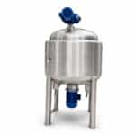 100L Vacuum Emulsifying Mixer with Hydraulic Lift and Bottom Homogenizer - Image 2
