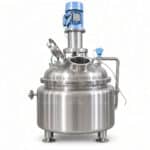 100L Vacuum Emulsifying Mixer with Hydraulic Lift and Bottom Homogenizer - Image 4