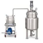 200 Liter Steam Jacketed Mixing Tank for Tomato Sauce and Mustard