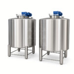 Twin 500L Cosmetic Mixing Tanks for Lotion Cream Shampoo and Liquid Soap - Image 2