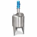 Cuve de mélange émulsifiante chauffée à haute cisaillement 100L 200L 300L 500L