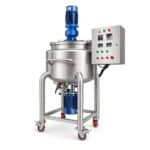 Vacuum Cosmetische Mixer met Homogenisator en Onderste Magnetische Roerder