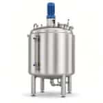 Juice og Mælk Pasteuriserings Tank med Blanding, Spredning og Opløsning - Billede 6
