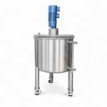 1000–3000L Electric Heating Mixing Tank with Agitator and Pump - Image 4