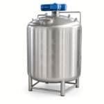 Jacketed Cooling Agitator Tank til Juice og Kemisk Behandling - Billede 5