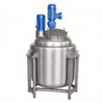 Cuve de mélange à disperser à double cisaillement de 800L SUS316 pour le savon et les poudres