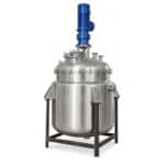 Custom High-Speed Dissolver Mixing Tank for Cosmetics, Paint, Soap and Pigments - Image 3