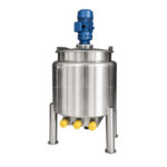 Custom High-Speed Dissolver Mixing Tank for Cosmetics, Paint, Soap and Pigments - Image 5