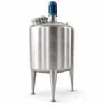 100L Jacketed Industrial Mixing Tank with High-Speed Disperser - Image 3