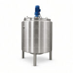 500 Liter Food Grade Electric Heating Juice Homogenizer Mixing Tank - Image 2
