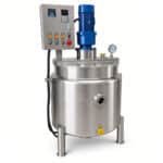 Double-Wall Homogenizer Agitator Tank for Cream and Latex Processing - Image 3