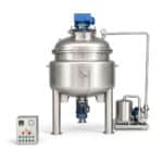 500 Liter Food Grade Electric Heating Juice Homogenizer Mixing Tank - Image 3