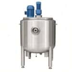 500 Liter Food Grade Electric Heating Juice Homogenizer Mixing Tank - Image 4