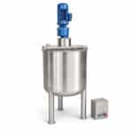 500 hingga 1000L Pengaduk Homogenizer Vakum untuk Krim Kosmetik - Gambar 6