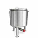 316L Stainless Steel Cosmetic Homogenizer Mixing Tank with Pump - Gambar 3