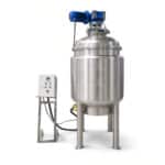 Vacuum Emulsifying Mixer for Cosmetics with Mixing Tank and Homogenizer - Image 5