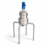 Electric Heating Shampoo Mixing Tank with Homogenizer for Hair Care Production - Image 3