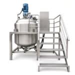 100 till 500 Liter Fast Vakuum Homogeniser för Grädde och Schampo Produktion - Bild 3