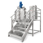 Misturador de Emulsão a Vácuo de 100–500L para Cosméticos e Loção Corporal - Imagem 2