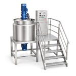 Mélangeur homogénéisateur sous vide de 100L pour la production de crèmes et d'onguents cosmétiques – Image 5
