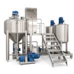 เครื่องผสมอิมัลชันแบบสูญญากาศ 100L สำหรับมายองเนส แยม และซอสมะเขือเทศ - รูปภาพ 3