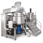 2000L vakuumcreme- og rengøringsmiddelproduktionsmaskine