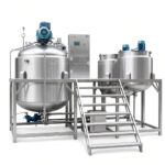 200L Miscelatore omogeneizzatore a vuoto elettrico riscaldato per gel doccia e crema - immagine 2