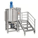 200L Vacuum Homogenizing Emulsifying Mixer til kosmetik og kemikalier