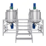 Misturador Emulsificante a Vácuo de 200L com Homogeneizador de Alta Cisalhamento - Imagem 2