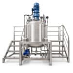 Emulsificador a Vácuo de 300L com Homogeneizador de Alta Cisalhamento para Cosméticos - Imagem 4