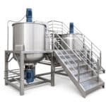 500L 1000L Vakuum Homogeniserings Tank med Dobbelt Jakke - Billede 5