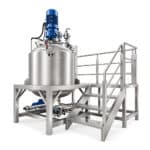 500L 自動真空乳化混合機用於液體肥皂和化妝品：圖片 3