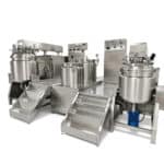 Mélangeur homogénéisateur sous vide de 500 L avec levage hydraulique pour crèmes et shampooings – Image 3