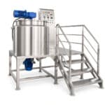 Mezclador Homogeneizador al Vacío de 200L para Crema, Suero y Ungüento - Imagen 5