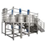 Industrial Mayonnaise Vacuum Emulsifier and Homogenizer Machine - Image 3