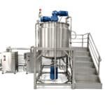250kg Vacuum Emulsifying Mixer voor Cosmetische Crème en Pasta - Afbeelding 3