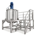 100L SUS316L Miscelatore Omogeneizzatore a Vuoto per la Produzione di Creme Cosmetiche - immagine 5
