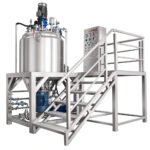 เครื่องผสมอีมัลชันสูญญากาศ 500L สำหรับเครื่องสำอางและครีมนวดผม - รูปภาพ 4