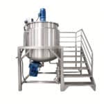 เครื่องผสมอีมัลชันสูญญากาศ 500L สำหรับเครื่องสำอางและครีมนวดผม - รูปภาพ 6